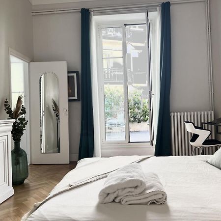 Superbe Appartement De 105 M2, Hyper Centre Avec Terrasse, Parking, A 5 Min De La Mer Nice Exterior photo